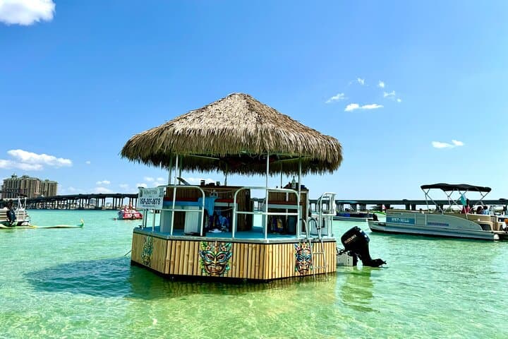 Crab Island Tiki Boat Cruise: 3-Hour Sandbar Adventure in Destin photo 3