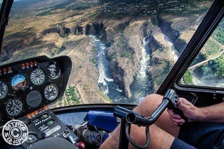Soar Above Victoria Falls: 15-Min Helicopter Flight Over Zambezi & Batoka Gorge photo 1