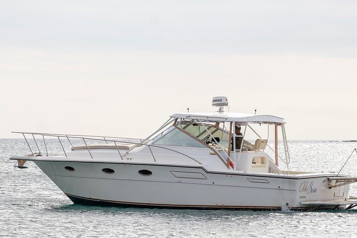 Private Motor Yacht Charters in Santorini — Caldera Cruises, Volcano & Hot Springs photo 4