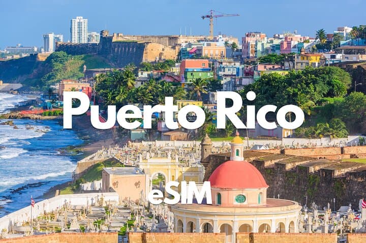 Puerto Rico eSIM: Instant Prepaid Data (0.5GB Daily–20GB, 30 Days) photo 1