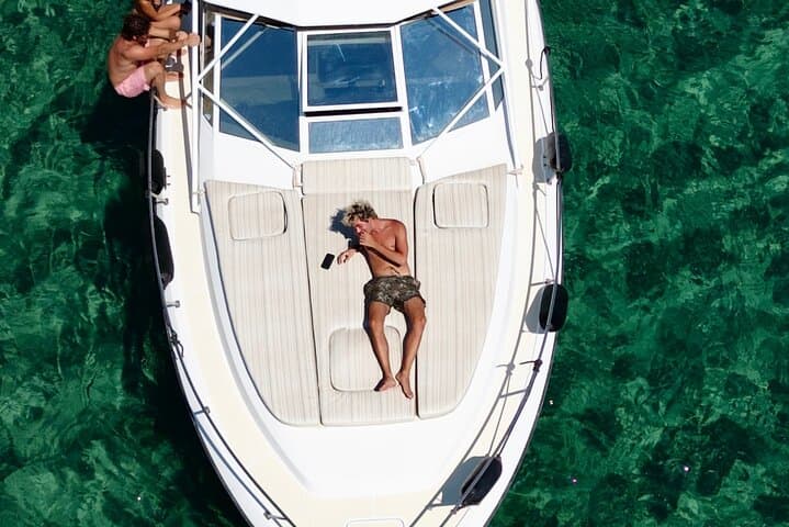Private Motor Yacht Charters in Santorini — Caldera Cruises, Volcano & Hot Springs photo 1