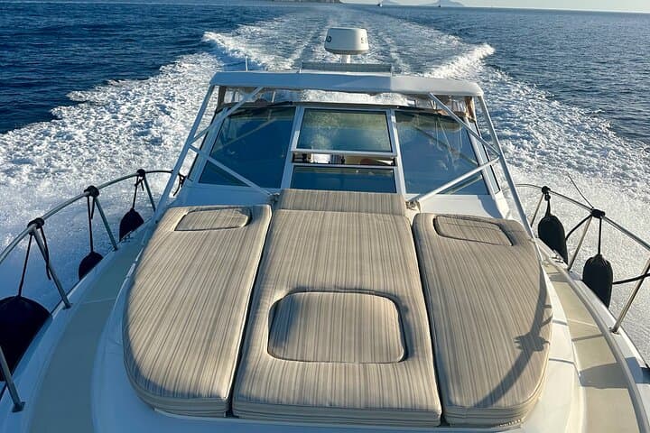 Private Motor Yacht Charters in Santorini — Caldera Cruises, Volcano & Hot Springs photo 2