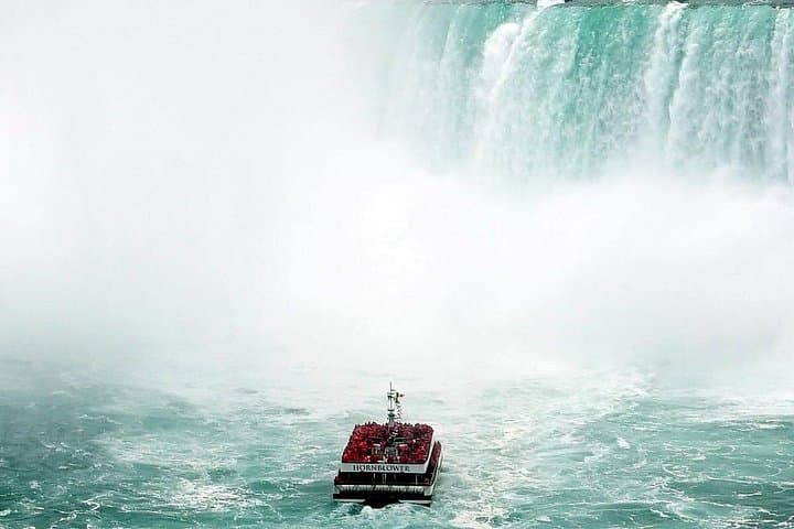 Niagara Falls Boat Cruise, Journey Behind the Falls & Skylon Tower Tour photo 1