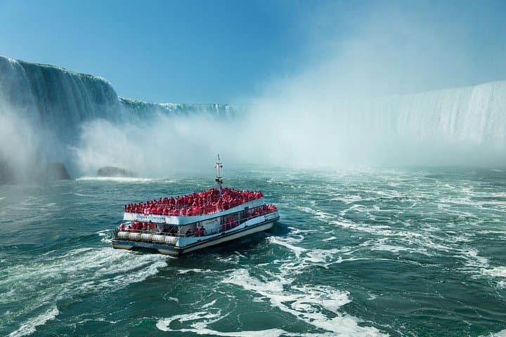 Niagara Falls Boat Cruise, Journey Behind the Falls & Skylon Tower Tour photo 4