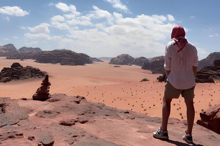Wadi Rum 4x4 Tours with Bedouin Guide: Jeep, Sunset & Overnight Desert Experience photo 5
