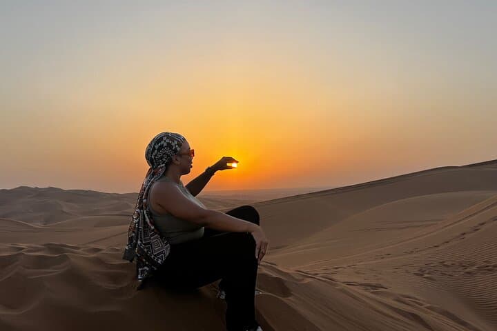 Dubai Red-Dune Safari: Half-Day Sunset, Camels & Dune Bashing photo 2