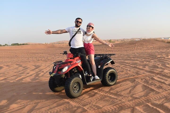Dubai Red Dunes Safari: Quad Bike, Camel Ride & BBQ Experience photo 6
