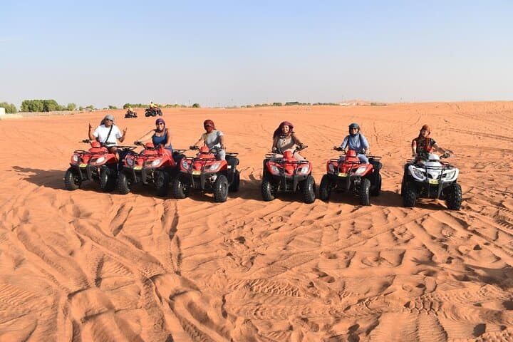 Dubai Red Dunes Safari: Quad Bike, Camel Ride & BBQ Experience photo 4