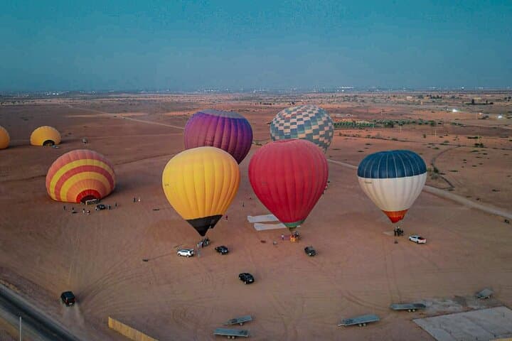 Hot Air Balloon Over Marrakech: Sunrise Flight & Berber Breakfast