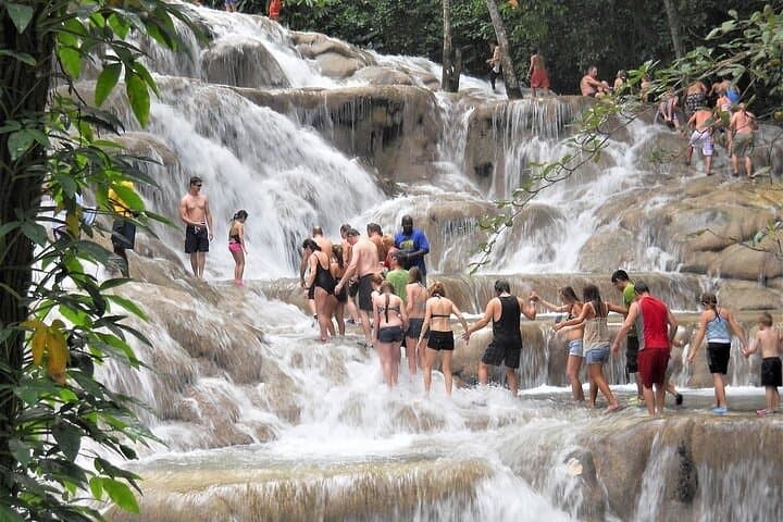 Blue Hole, Secret Falls & Dunn's River Falls Combo Tour — Ocho Rios Waterfall Adventure photo 3