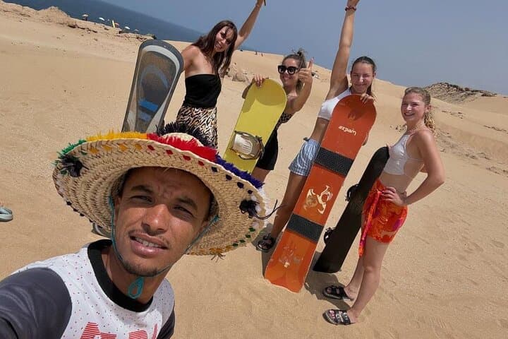 Sunset Sandboarding on Tamri Dunes — Agadir & Taghazout Guided Adventure photo 2