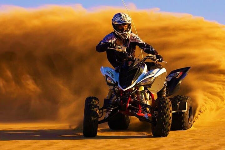 Raptor 700cc Dubai Desert Quad Bike Adventure — Conquer the Big Dunes