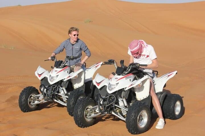 Raptor 700cc Dubai Desert Quad Bike Adventure — Conquer the Big Dunes photo 3