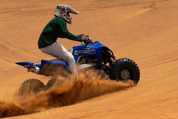 Raptor 700cc Dubai Desert Quad Bike Adventure — Conquer the Big Dunes photo 5