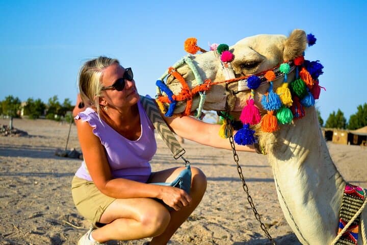 Hurghada Sunset Camel Ride and Jeep Desert Adventure with Stargazing photo 3