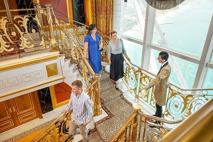 Inside Burj Al Arab Tour & Gold Cappuccino at UMA — Dubai Luxury Hotel Experience photo 4