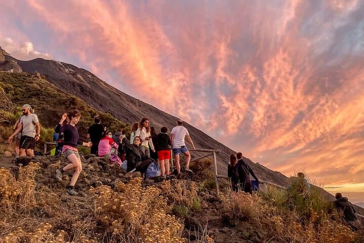 Sunset Hike to Stromboli’s 400m Summit: Sciara del Fuoco at Golden Hour photo 2