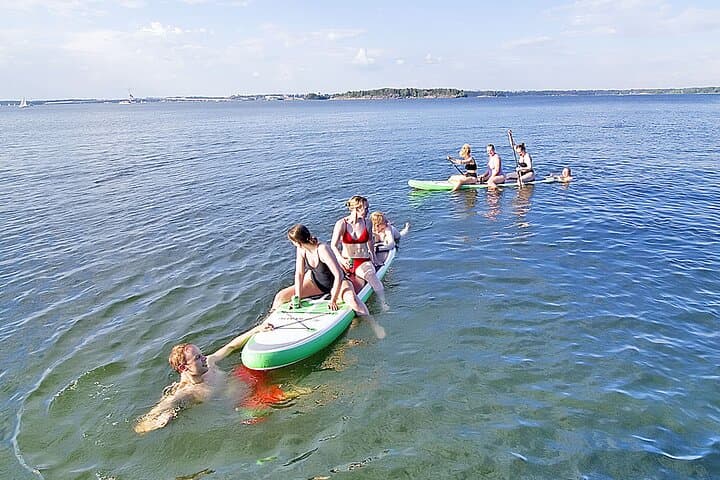 Helsinki Sauna & Sightseeing Cruise to Suomenlinna — Bathing, SUP and Harbor Views photo 3