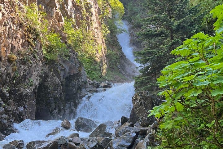 Skagway Waterfall Tour: Bridal Veil, Pitchfork & Reid Falls Scenic Bus Excursion