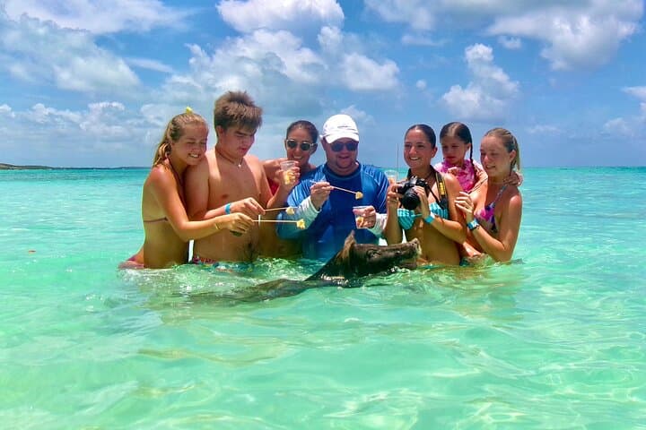 Swim with the Pigs on Rose Island — Private Beach Club Escape from Nassau photo 5