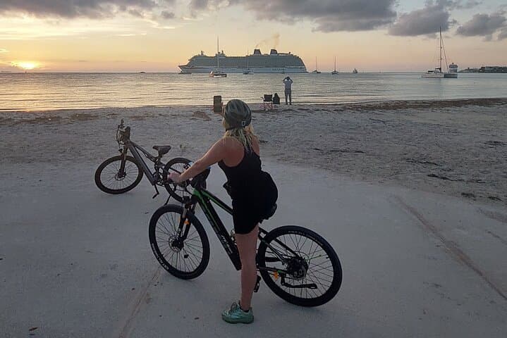 Oranjestad Culture, Coast & Bubali Bird Sanctuary: Coastal Electric Bike Experience photo 1