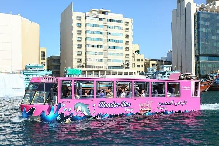 Dubai Wonder Bus: Amphibious City-to-Creek Sightseeing Tour photo 1