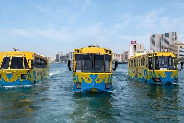 Dubai Wonder Bus: Amphibious City-to-Creek Sightseeing Tour photo 3