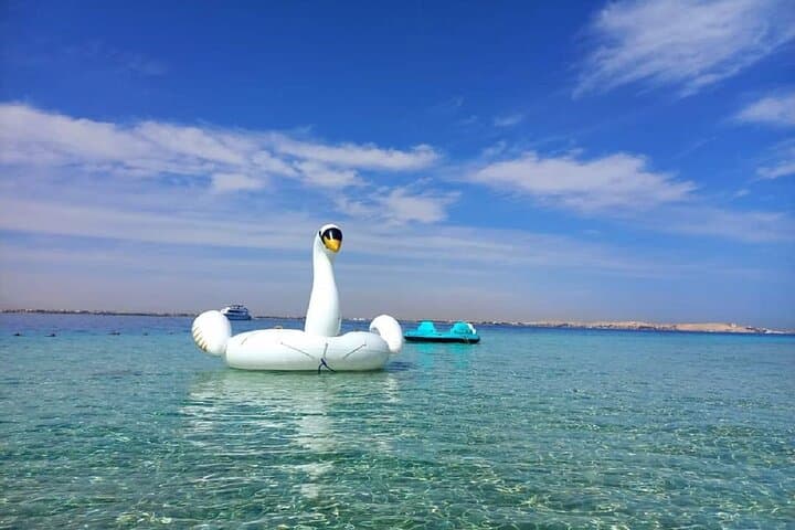 Private Speedboat to Hula Hula Island: Hurghada Snorkel & Water Sports Escape photo 5