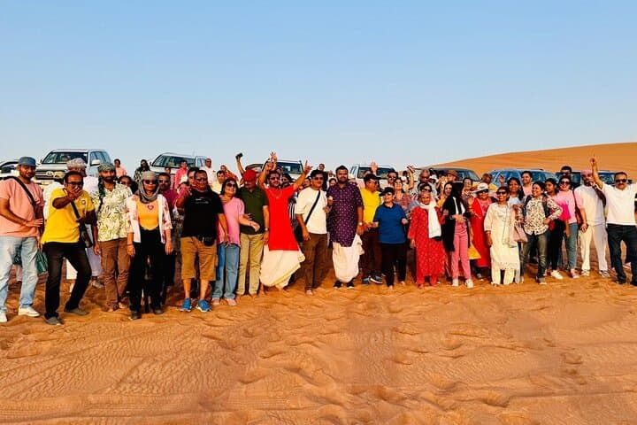 Dubai Desert Safari: Red Sands Dune Bashing, Arabian Dinner & Live Shows photo 5