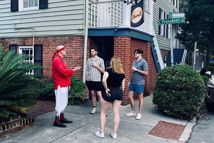 Captain Stoner's Haunted Dive Bar Crawl in Historic Savannah: Night Walking Tour & Pub Stops photo 1