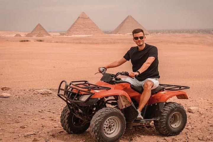 Quad Bike and Camel Desert Adventure at the Giza Pyramids photo 6
