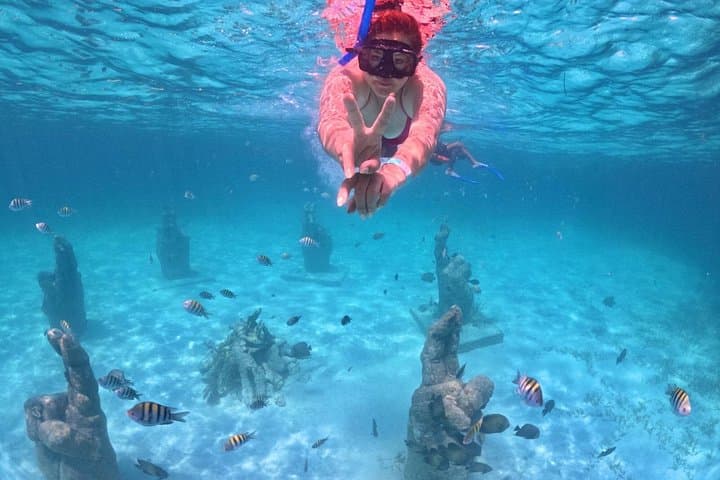 Cancun Catamaran Party to Isla Mujeres — Snorkel, Beach Club & Open Bar photo 1