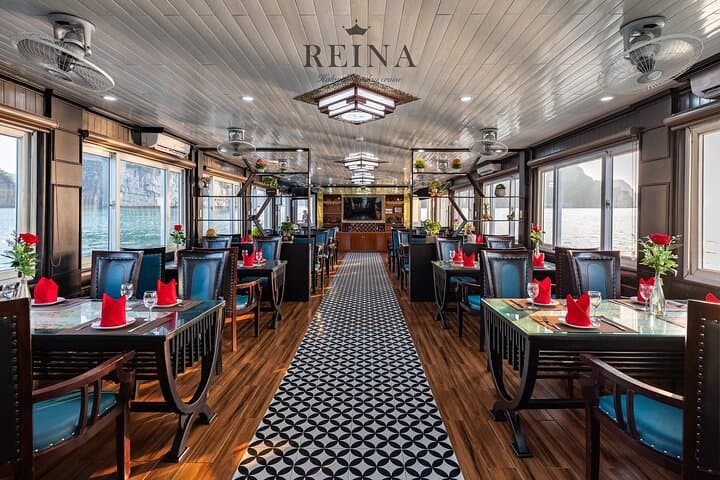 Reina Ha Long Luxury Day Cruise: Kayak, Cave & Sunset in Ha Long Bay photo 3