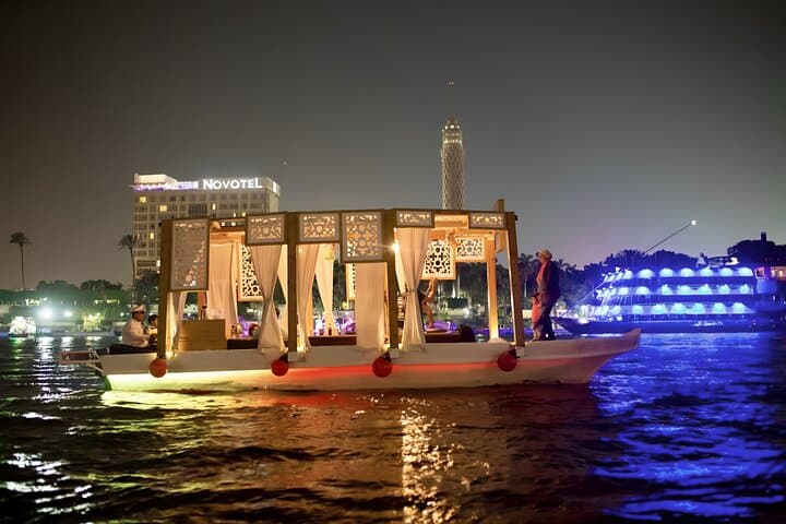 Luxury Felucca Dinner Cruise on the Nile in Cairo