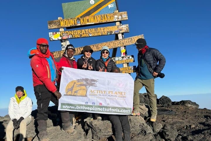 6-Day Marangu Route Kilimanjaro: Hut Trek to Uhuru Peak