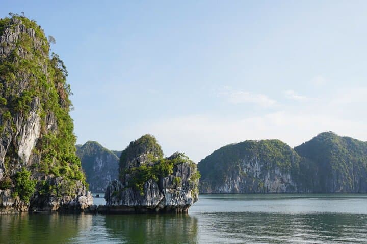 Luxury Catamaran Day Cruise in Lan Ha Bay from Cat Ba photo 2