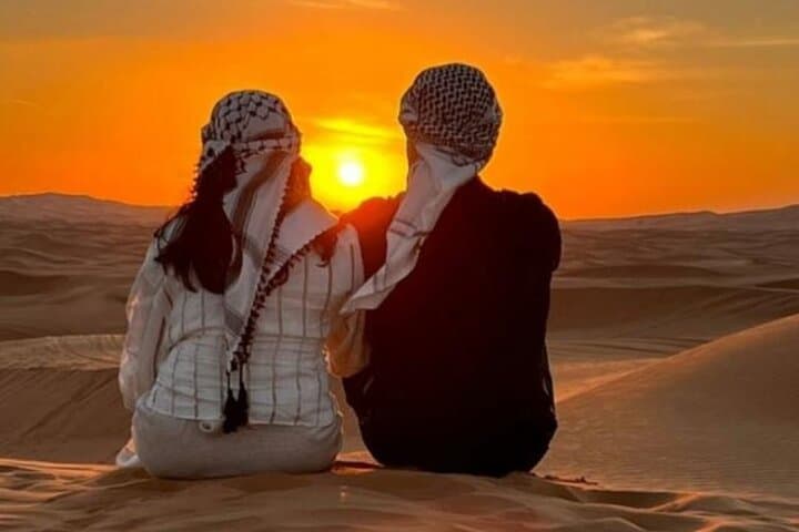 Dubai Red Dune Dirt Bike Safari: Dune Bashing, BBQ & Live Shows photo 4
