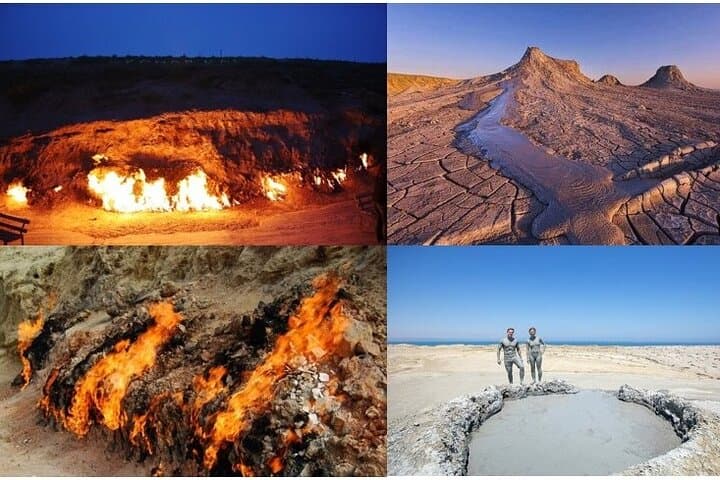 Baku to Gobustan: Mud Volcanoes, Fire Temple & Absheron Highlights (Full-Day)