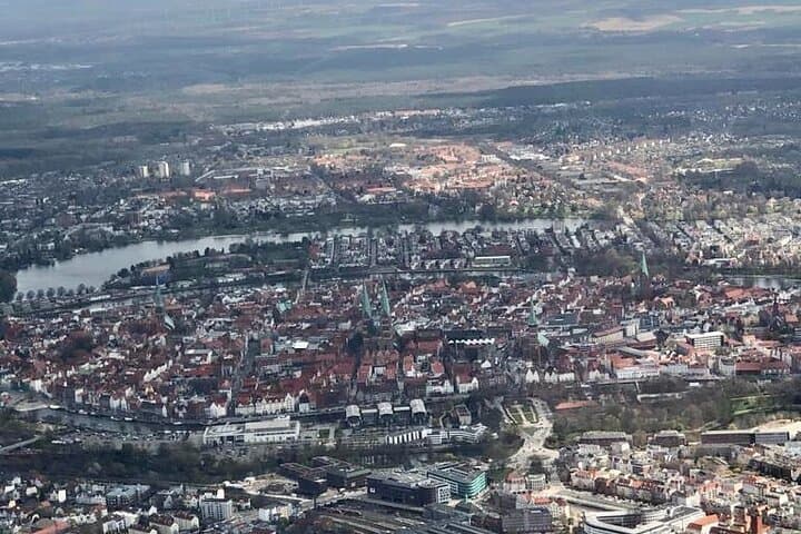 Private Lübeck Sightseeing Flight — Fly Over Old Town, Trave Estuary & Baltic Coast photo 4