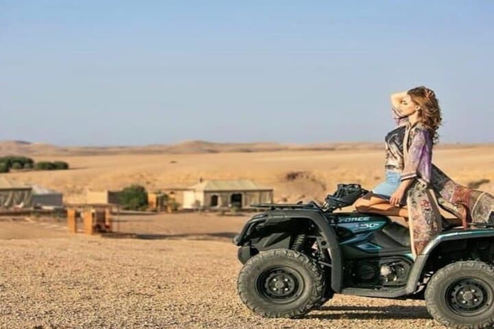 Agafay Desert Quad Ride and Sunset Dinner Experience from Marrakech photo 4