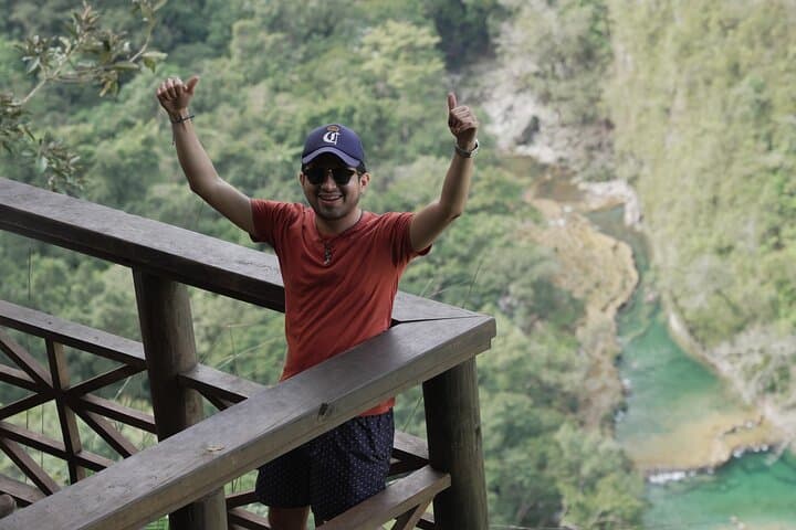 Semuc Champey Day Trip from Cobán — Hike the Viewpoint, Swim the Turquoise Pools & Explore Kanba Cave photo 2