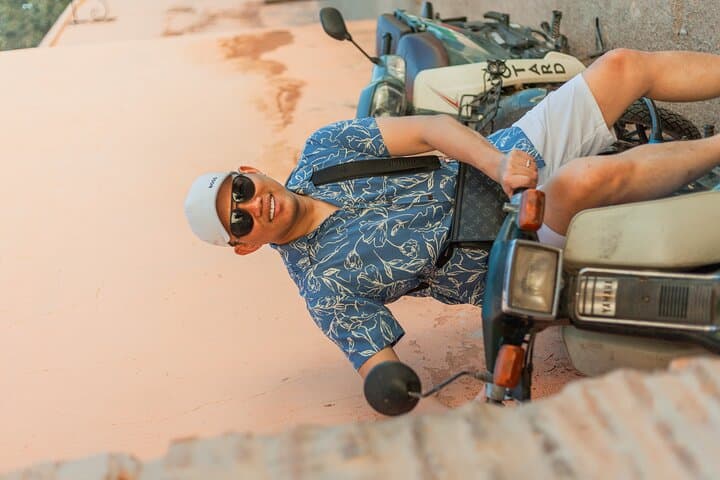 Marrakech Two‑Wheel City Tour — Explore the Medina by Motorcycle and Bicycle photo 6
