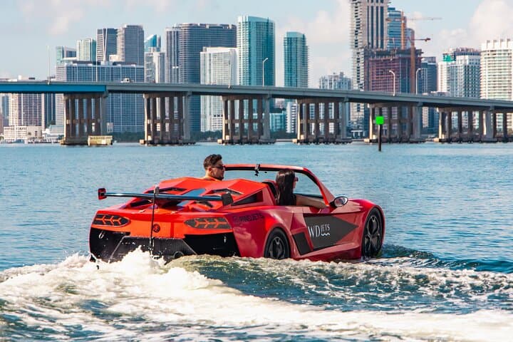 Miami Jetcar Tour: Coastal Jetcar Ride & Drive Experience