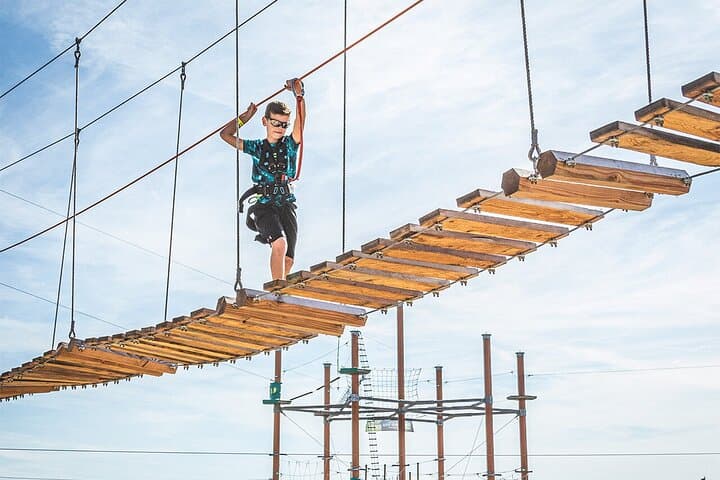 Long Island Farm and WildPlay Jones Beach Day Tour — Family Zipline & Children's Zoo