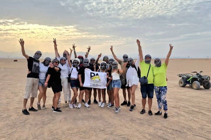 Hurghada Super Safari: Quad, Buggy & 4x4 Desert Adventure with Bedouin Dinner photo 2
