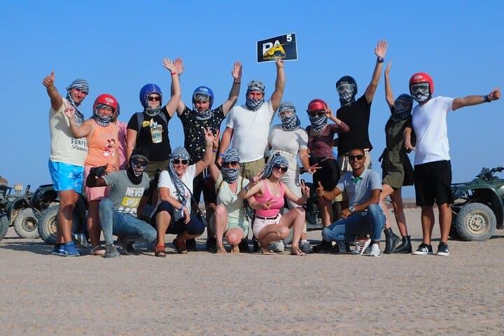 Hurghada Super Safari: Quad, Buggy & 4x4 Desert Adventure with Bedouin Dinner photo 3