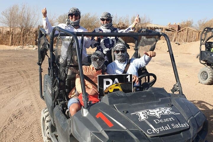 Hurghada Super Safari: Quad, Buggy & 4x4 Desert Adventure with Bedouin Dinner photo 5