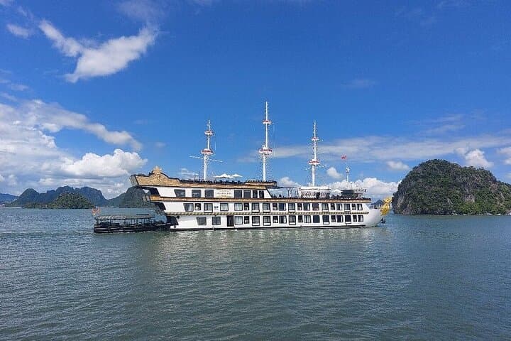 Dragon Legend 2-Day Luxury Cruise in Bai Tu Long Bay — Thien Canh Son Cave & Vung Vieng Village photo 1