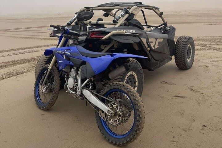 Agadir Dunes Motocross Ride: 90-Minute 700 Raptor Beach & Forest Tour