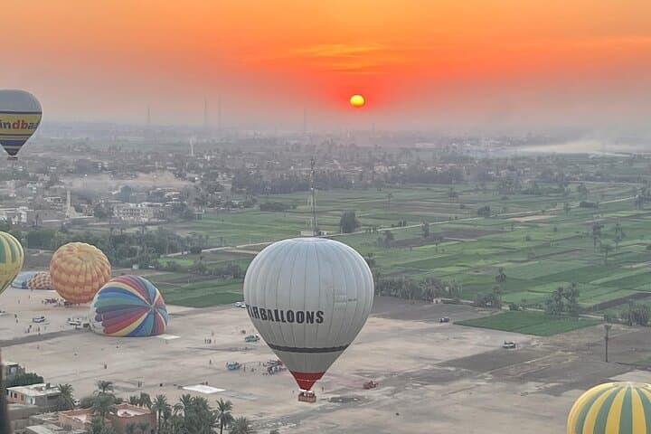 Sunrise Hot Air Balloon Ride Over Luxor's West Bank photo 6